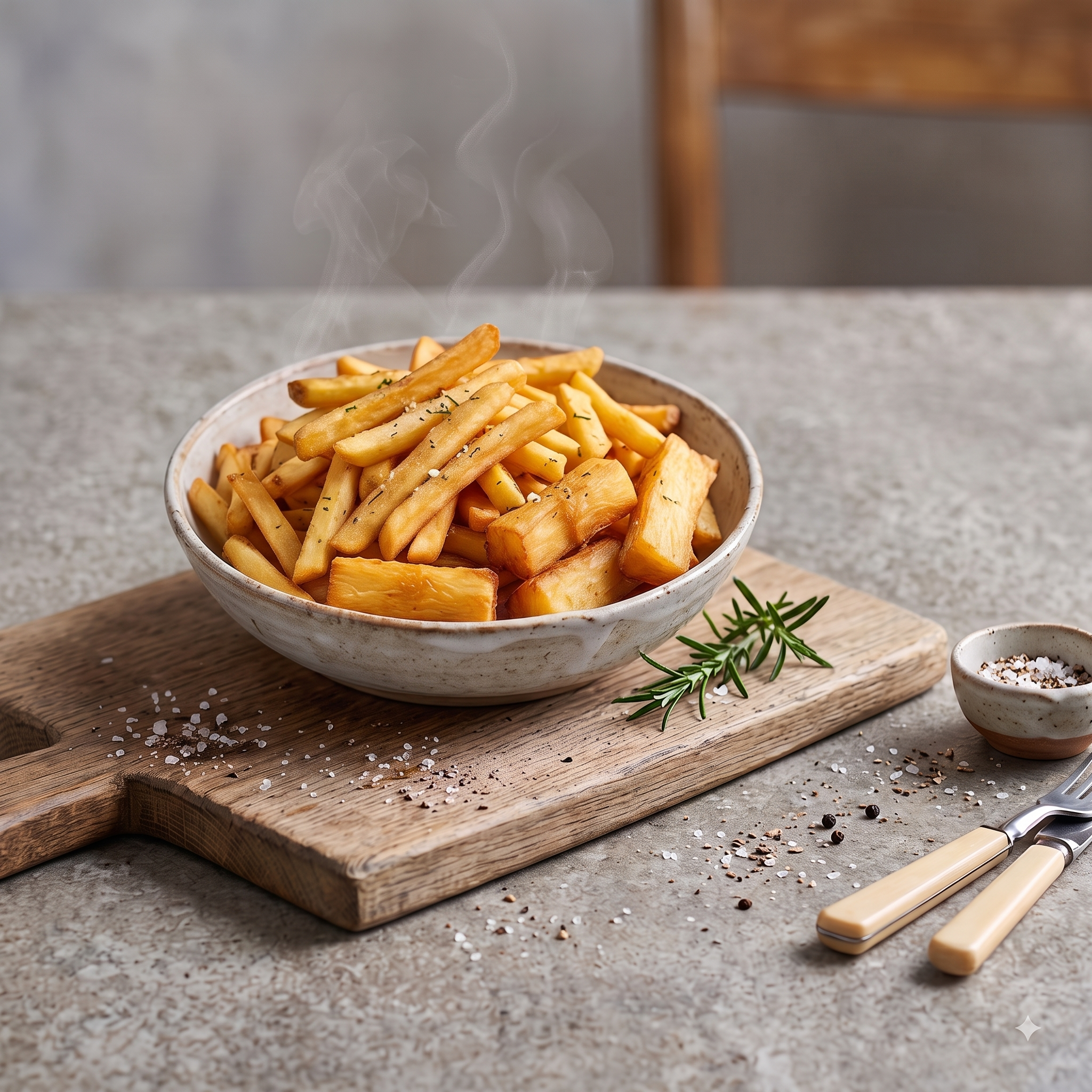 Papas Fritas mediana $4.000 - Tremendo Pollo La Florida